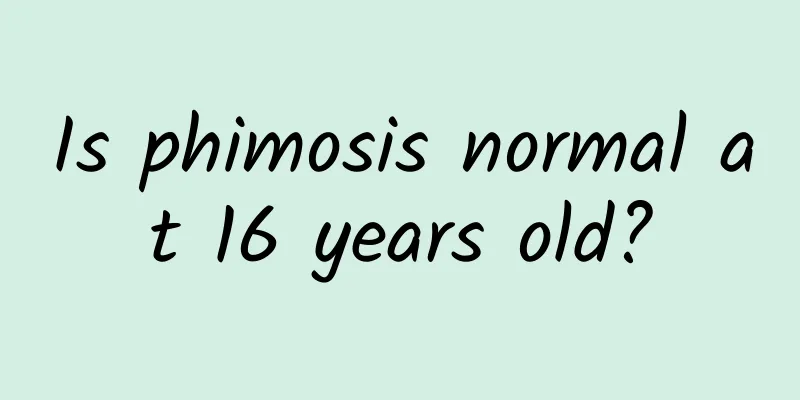 Is phimosis normal at 16 years old?