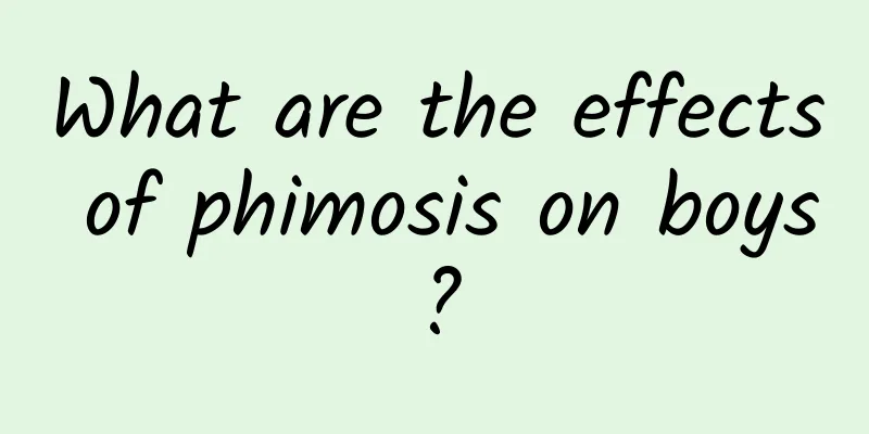 What are the effects of phimosis on boys?