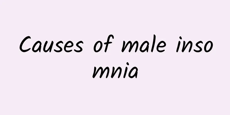 Causes of male insomnia