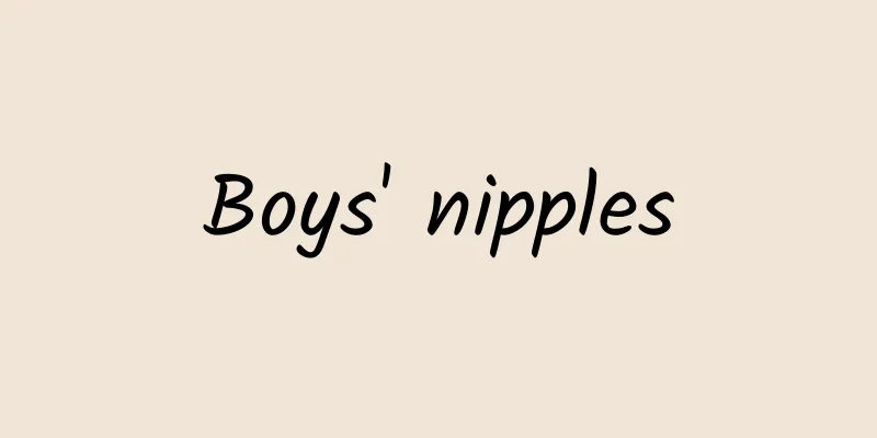 Boys' nipples