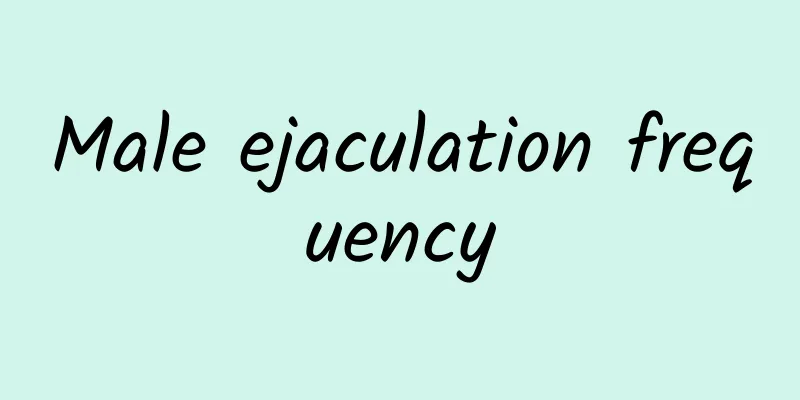 Male ejaculation frequency