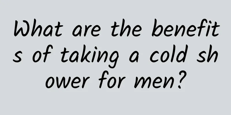 What are the benefits of taking a cold shower for men?