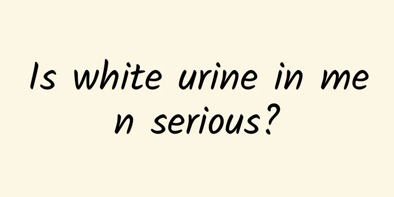 Is white urine in men serious?