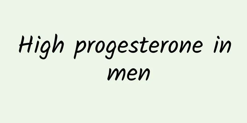 High progesterone in men