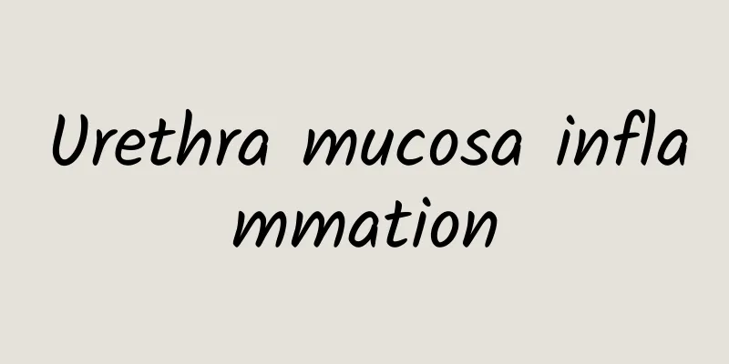 Urethra mucosa inflammation