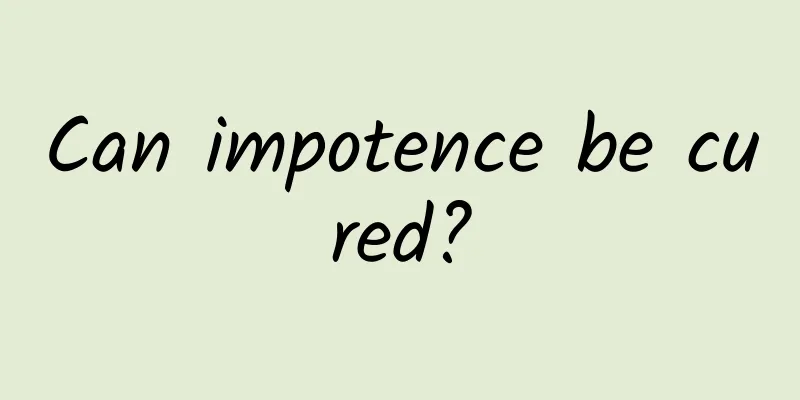 Can impotence be cured?