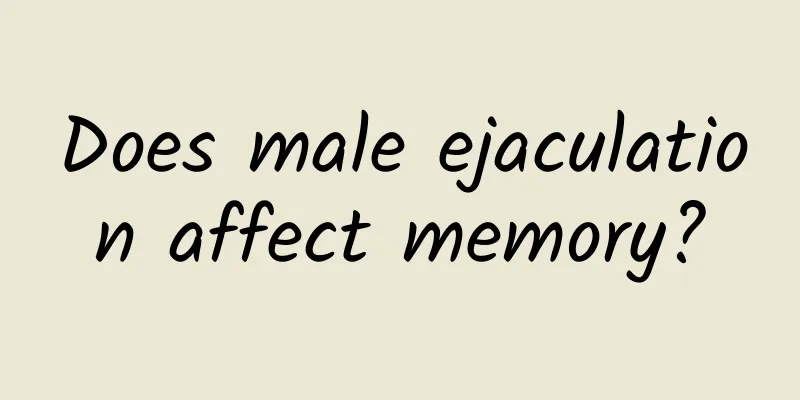 Does male ejaculation affect memory?
