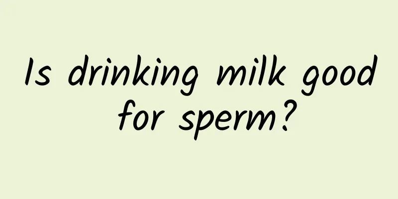 Is drinking milk good for sperm?