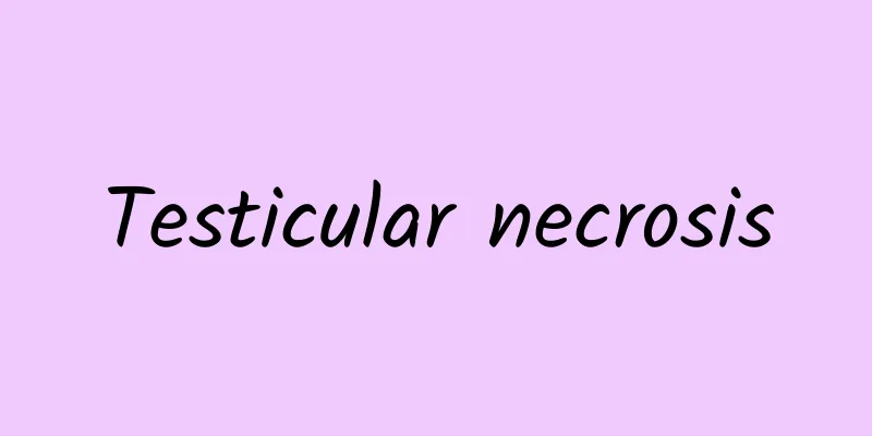 Testicular necrosis