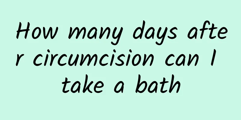 How many days after circumcision can I take a bath