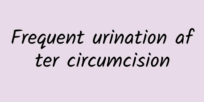 Frequent urination after circumcision