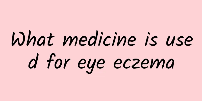 What medicine is used for eye eczema