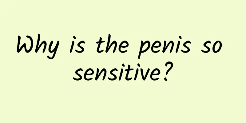 Why is the penis so sensitive?