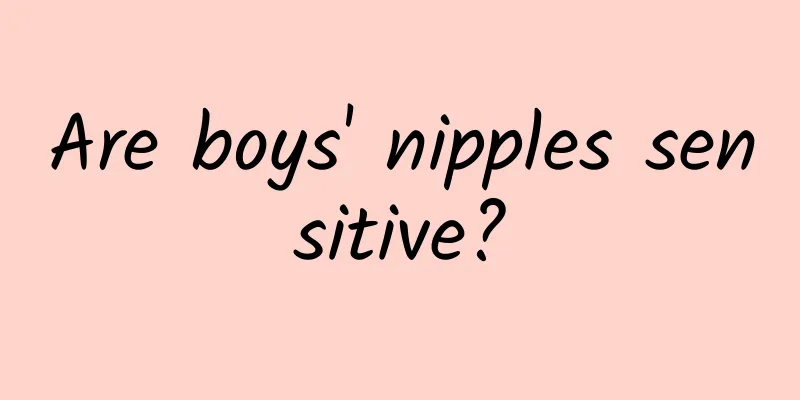 Are boys' nipples sensitive?