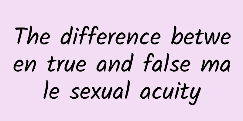 The difference between true and false male sexual acuity