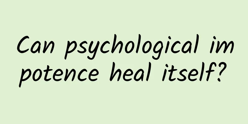 Can psychological impotence heal itself?