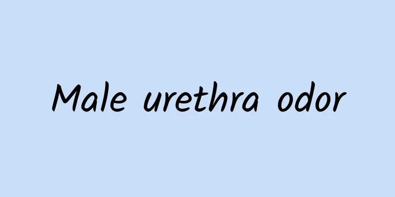 Male urethra odor