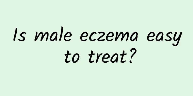 Is male eczema easy to treat?