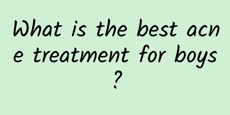 What is the best acne treatment for boys?