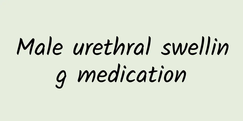 Male urethral swelling medication