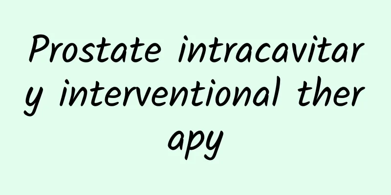 Prostate intracavitary interventional therapy