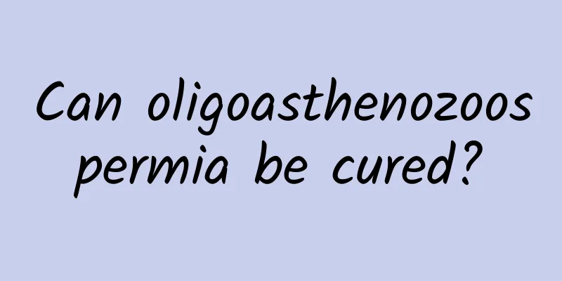 Can oligoasthenozoospermia be cured?