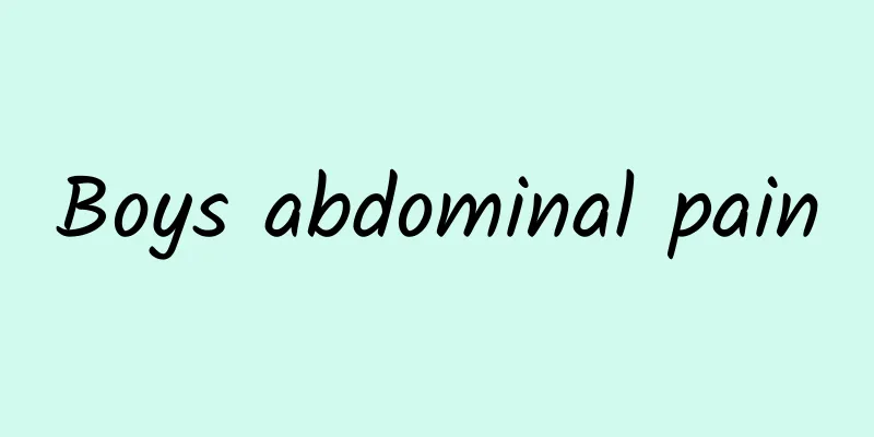 Boys abdominal pain