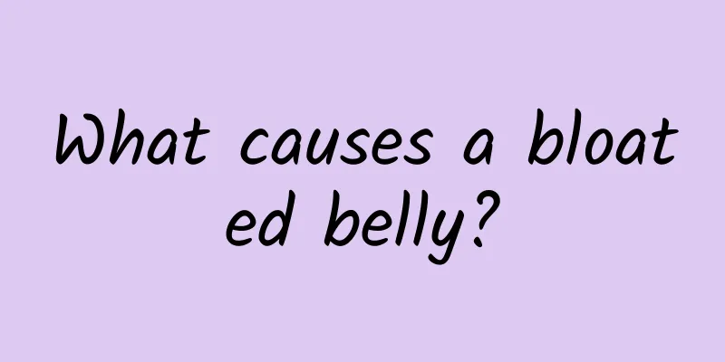 What causes a bloated belly?