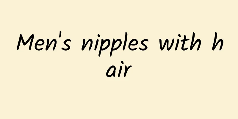 Men's nipples with hair