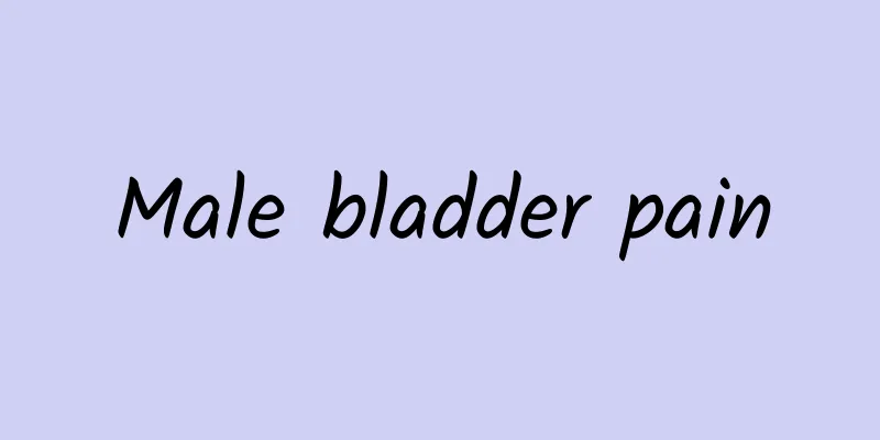 Male bladder pain
