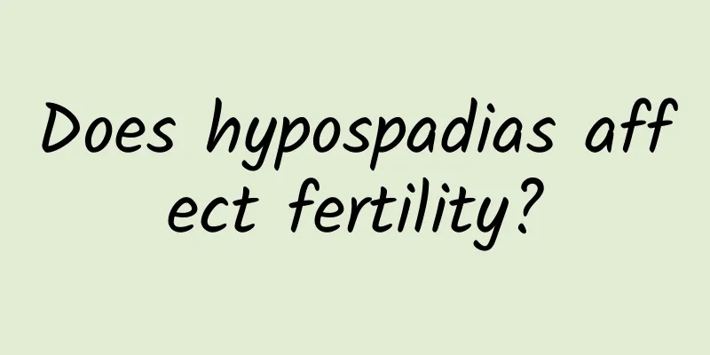 Does hypospadias affect fertility?