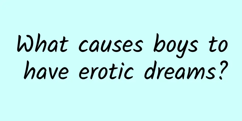 What causes boys to have erotic dreams?