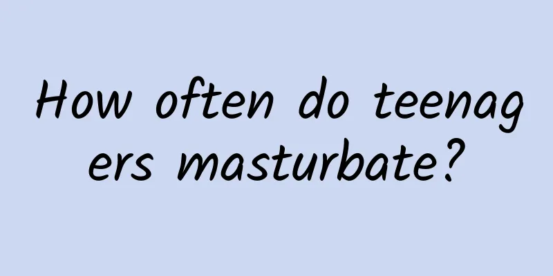 How often do teenagers masturbate?
