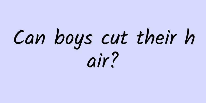 Can boys cut their hair?