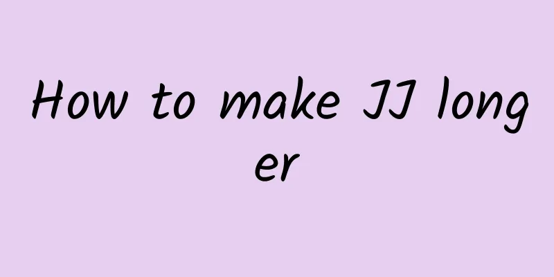 How to make JJ longer