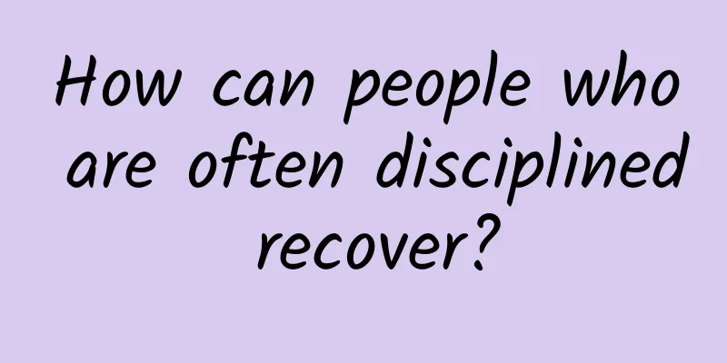 How can people who are often disciplined recover?