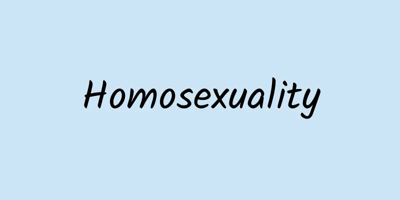 Homosexuality