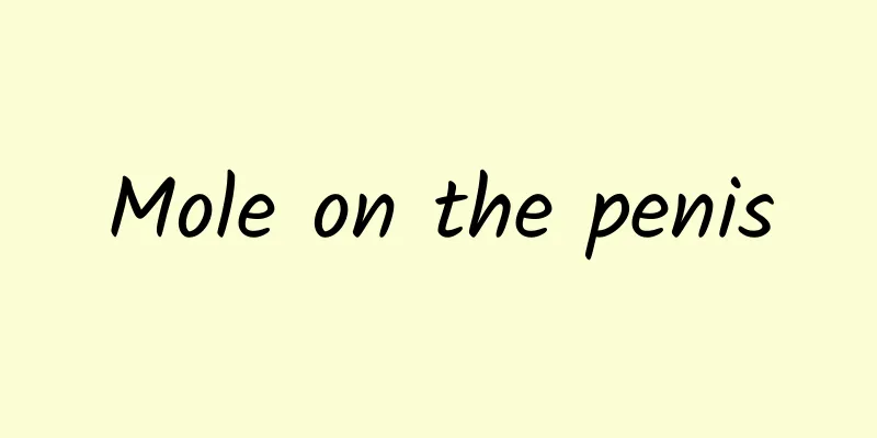 Mole on the penis