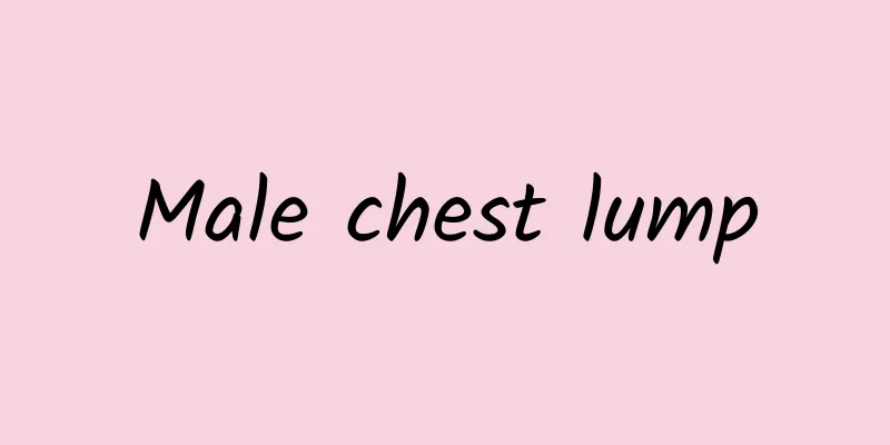 Male chest lump