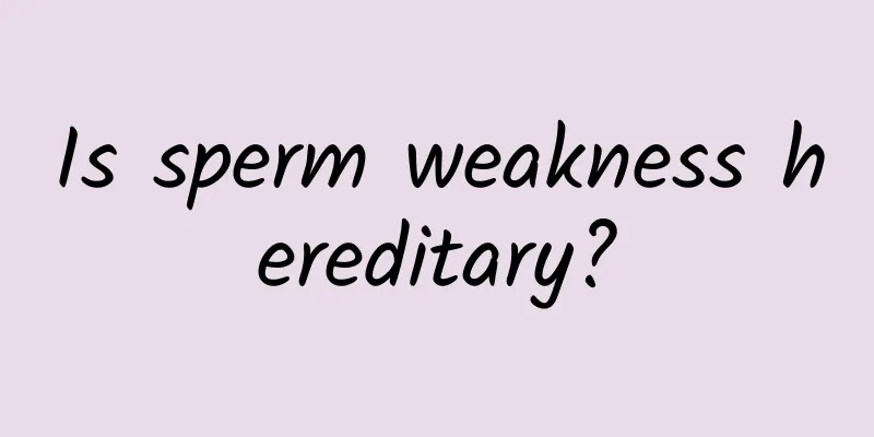 Is sperm weakness hereditary?