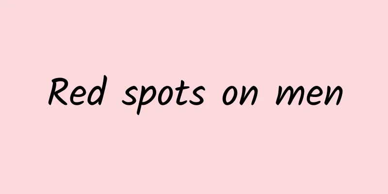 Red spots on men