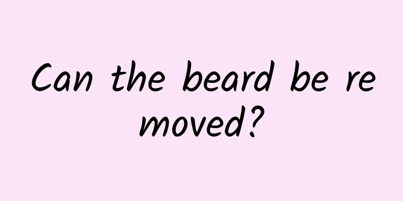 Can the beard be removed?