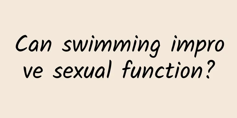 Can swimming improve sexual function?