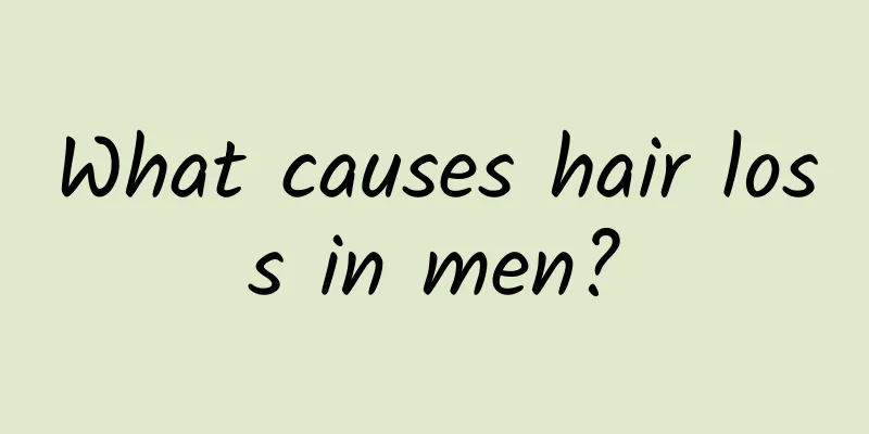 What causes hair loss in men?