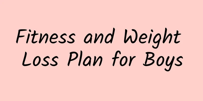 Fitness and Weight Loss Plan for Boys