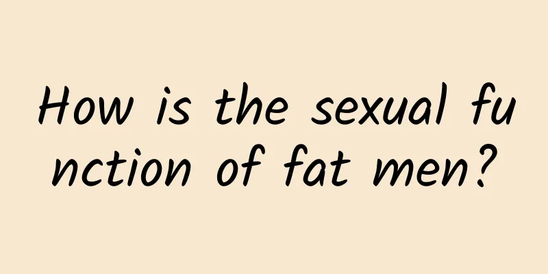 How is the sexual function of fat men?