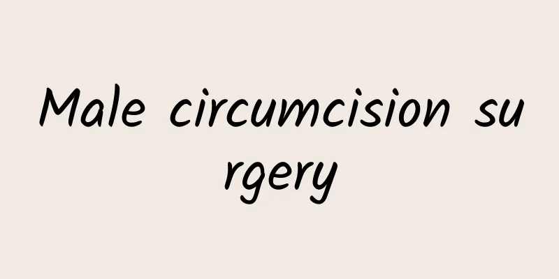 Male circumcision surgery