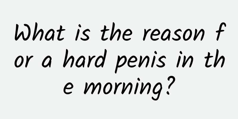 What is the reason for a hard penis in the morning?