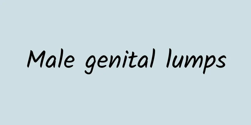 Male genital lumps