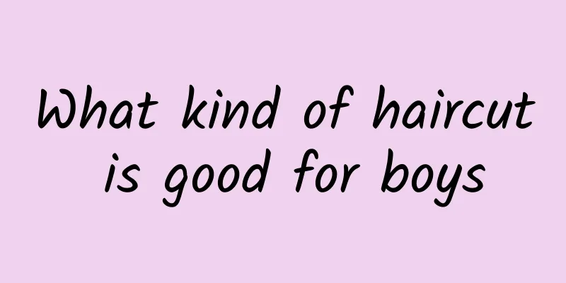 What kind of haircut is good for boys